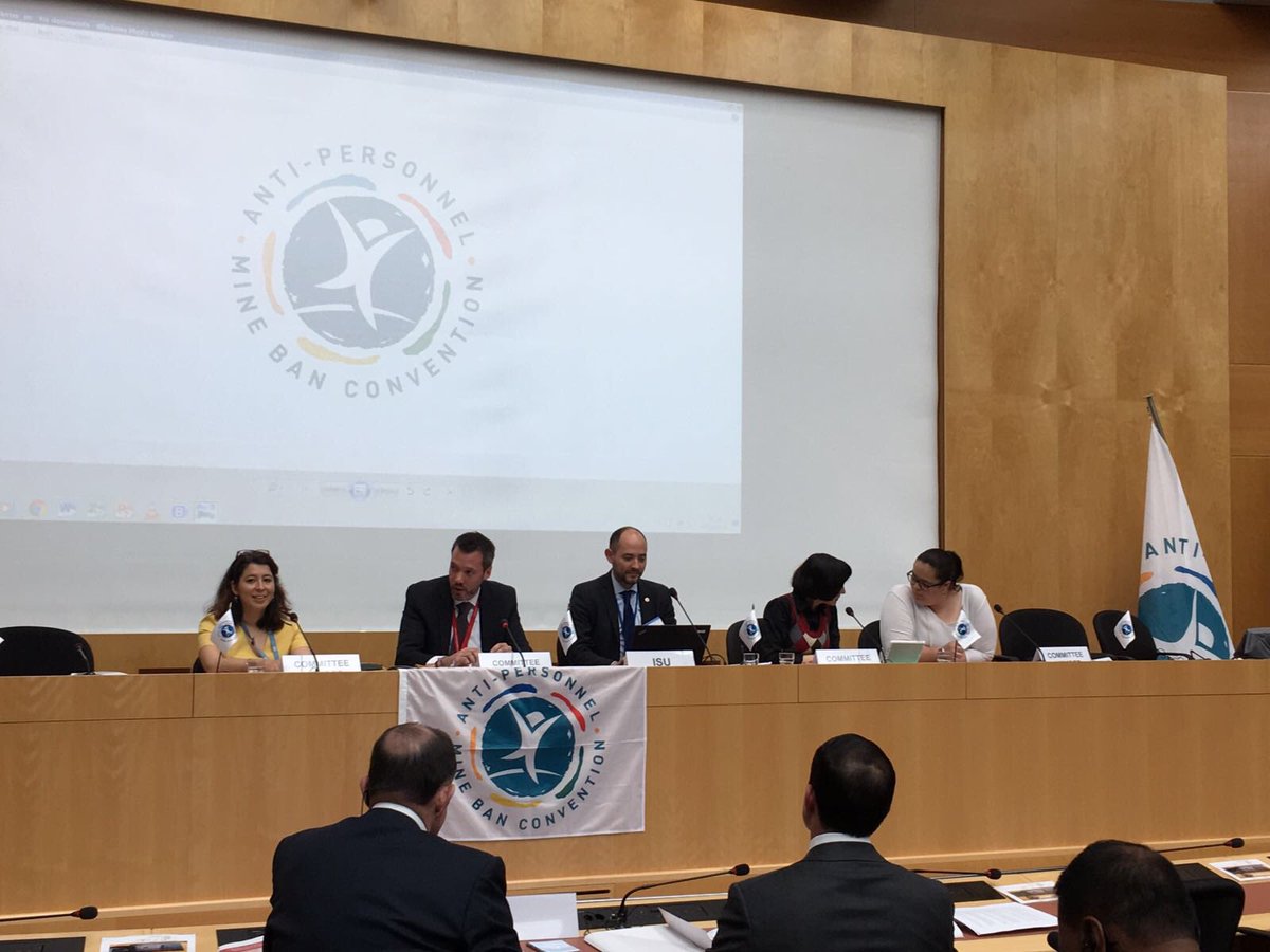 sachisays's tweet photo. Good meetings, panels and great side-events at Intersessionals of AP #Mine Ban Convention: strong treaty, strong national ownership and dedication, hardworking & fun colleagues. All with the same goal of ridding the world of these heinous weapons! #18ISM #APMBC https://t.co/XJDlBfwO16