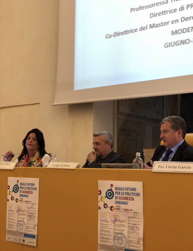 PAZLLORIA's tweet photo. De verdad que pocas veces nos hemos tropezado con un público tan interesado y tan agradecido. Ha sido un placer participar. Grazie mile #ComuneDiModena #UNIMORE #FISU @PROTECPOL_UV @UVCATEDRES @UV_EG https://t.co/joS9A43jgV