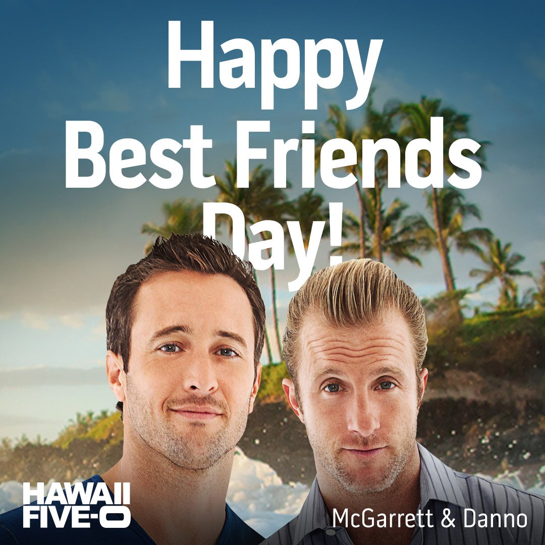 HawaiiFive0CBS's tweet image. They may bicker at times, but these two are more than just partners! 💙Happy #NationalBestFriendsDay to you and the "McDanno" in your life! #H50
