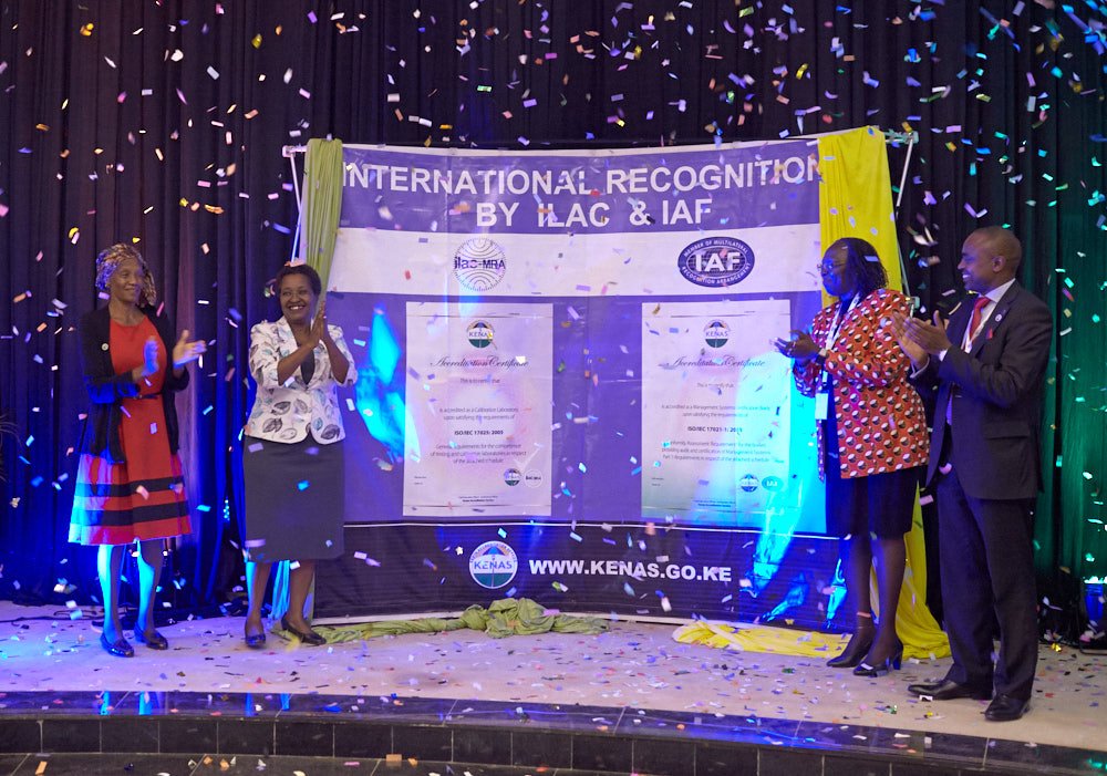 KENAS (@kenasgoke) on Twitter photo Great milestone!Celebrating international recognition by <a href="/ILAC_Official/">ILAC</a> & <a href="/IAF_Global/">IAF</a> during a cocktail after the #WAD2018 workshop. PS of <a href="/SDofIndustry/">Investment&Industry</a> <a href="/maina_betty/">Betty C Maina, EGH</a> presided over the event (standing next to Kenas CEO <a href="/MartinChesire/">Martin Chesire</a>).Special guests, left Mrs. Rotich, Prof. Mutugi Great milestone!Celebrating international recognition by <a href="/ILAC_Official/">ILAC</a> & <a href="/IAF_Global/">IAF</a> during a cocktail after the #WAD2018 workshop. PS of <a href="/SDofIndustry/">Investment&Industry</a> <a href="/maina_betty/">Betty C Maina, EGH</a> presided over the event (standing next to Kenas CEO <a href="/MartinChesire/">Martin Chesire</a>).Special guests, left Mrs. Rotich, Prof. Mutugi