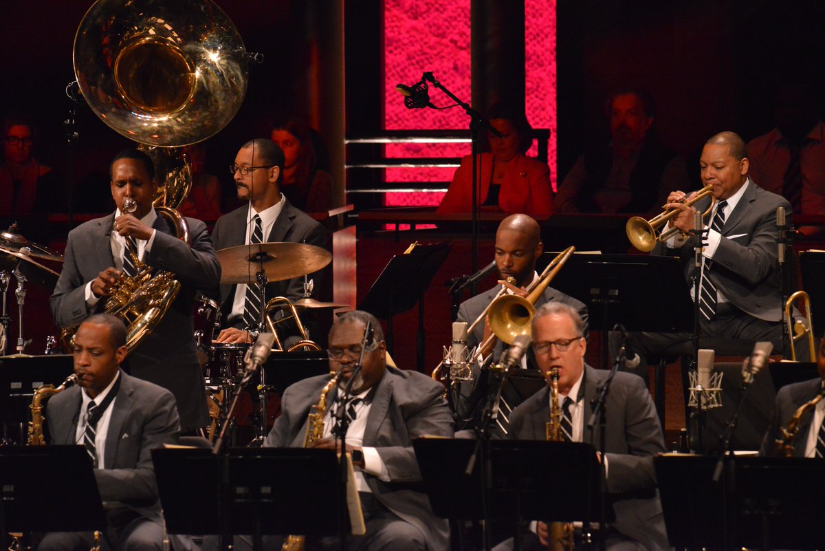 jazzdotorg's tweet photo. Missed the first night of @WyntonMarsalis's newest work "The Ever Fonky Lowdown"? We're LIVE right now with the final performance of his latest! Tune in now: https://t.co/xiyTwf1SW5 https://t.co/94cmLFyb5I