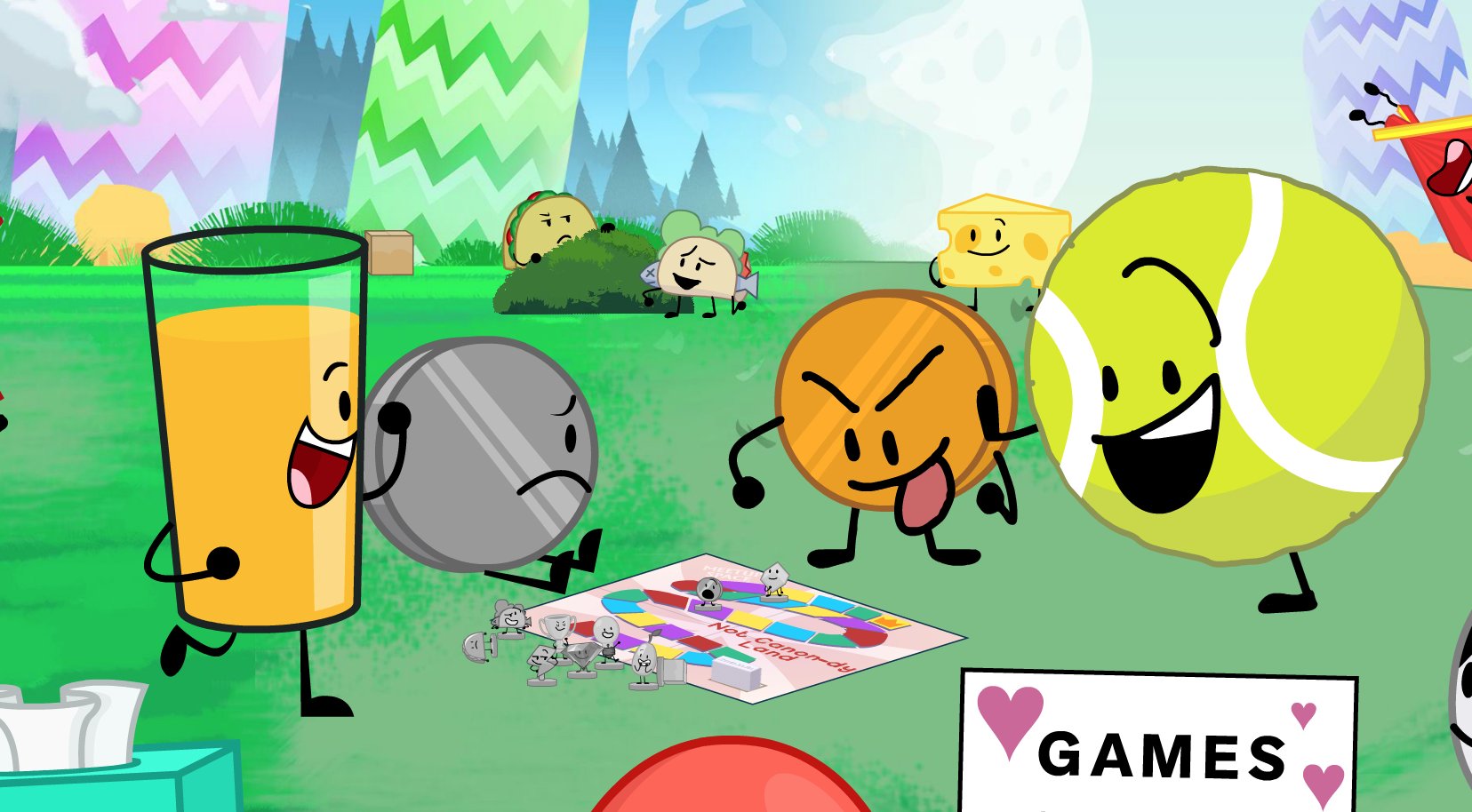 Inanimate Insanity on Twitter "BFDI & InanimateInsanity CROSSOVER