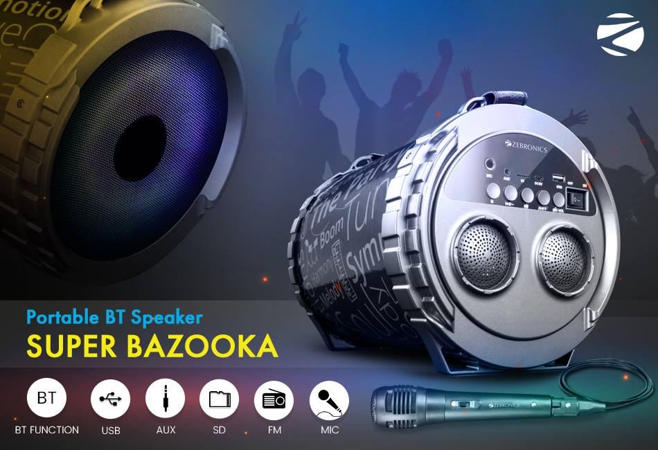 zebronics karaoke