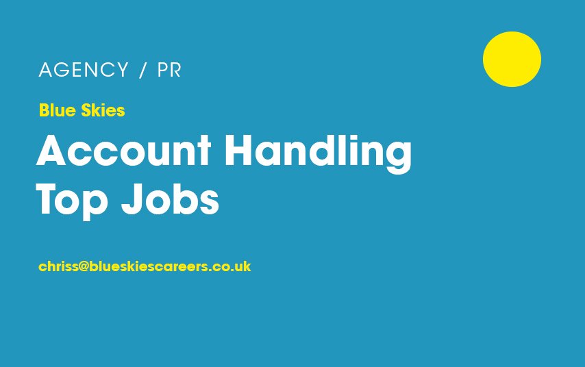 Simsy75's tweet photo. Wow what a busy week at @BlueSkiesCareer #Agencyjobs! Here are a couple of great vacancies we are working on! 

AM, Leics Central, up to £35k, impressive full service agency &amp; SAE, Leics, up to £32k, unique boutique agency working on some truly impressive accounts! #HappyFriday https://t.co/AsH8WzHuEu