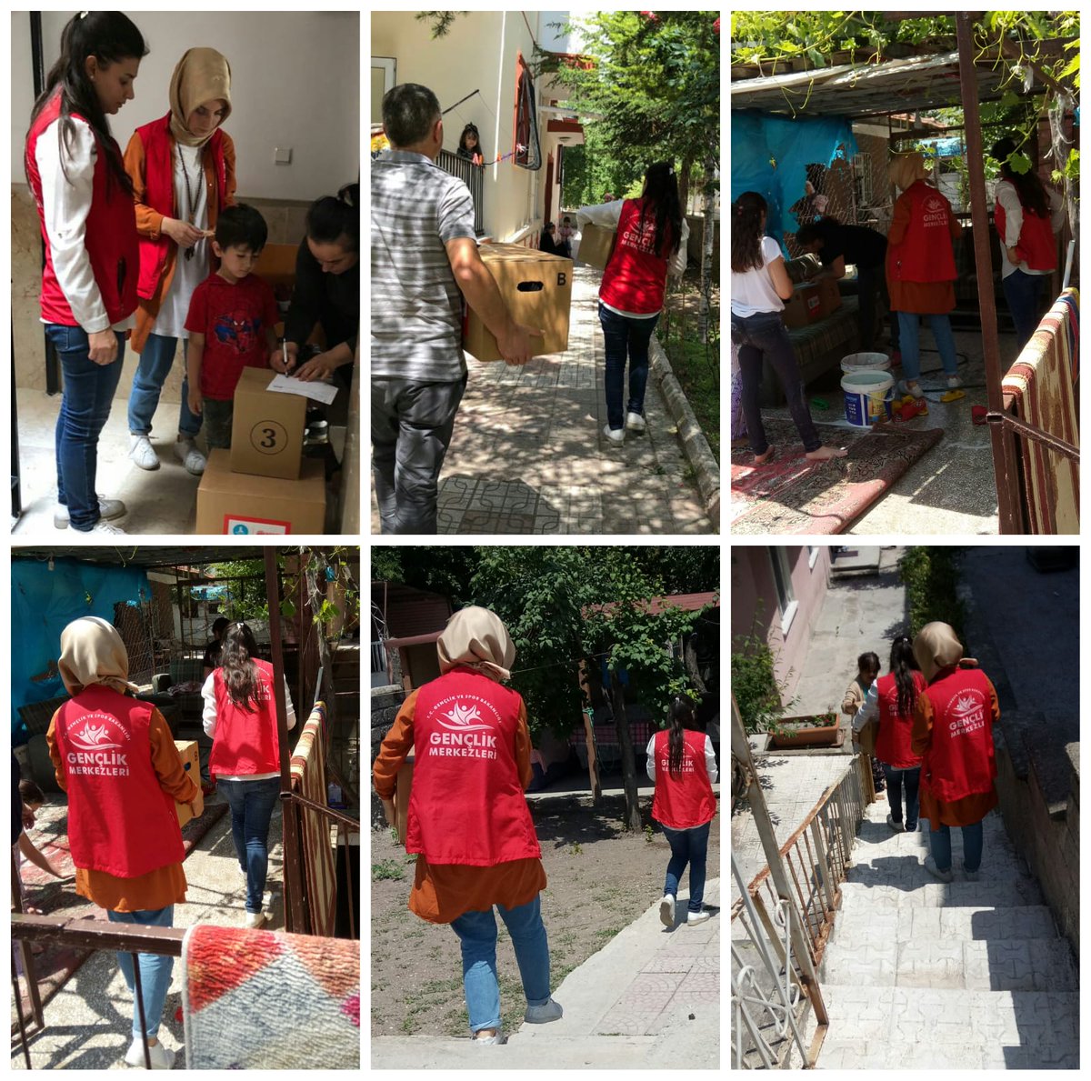 GSB_CerenDSGM's tweet photo. Allahü teâlâ, bazılarına çok nimet vermiştir.
Bunları, herkese faydalı olmak için yaratmıştır.
Bu nimetleri dağıtırlarsa, azalmaz, dağıtmazlarsa bunlardan alıp, başkalarına verir.
Ramazanlık hediyelerimizi sahipleri ile buluşturduk
#MerkezimdeRamazan 
#Gencleriniyilikağacı https://t.co/D3XVaPg25z