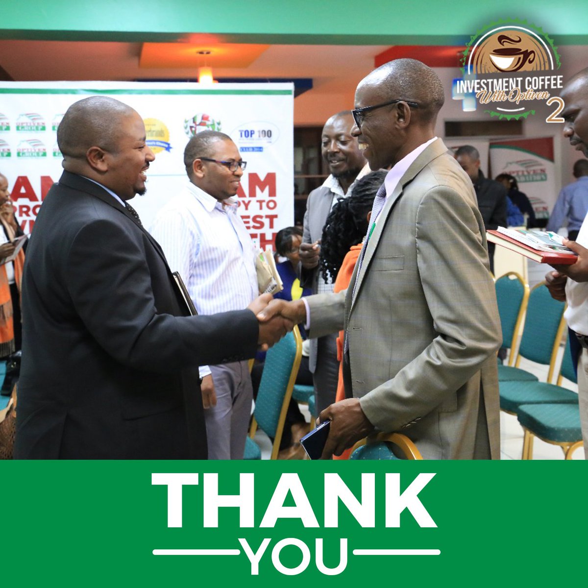 OptivenLimited's tweet photo. You made #CoffeeWithOptiven yesterday a day to remember, And here at Optiven we say- THANK YOU!

We value you! https://t.co/KNAhjTEyQV