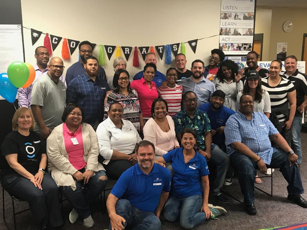 ComcastBeltway's tweet image. Comcast is committed to hiring military members and their spouses. We are excited to welcome our third virtual customer care class – comprised of six veterans and military spouses from Dover Air Force Base! @ComcastMilitary #ComcastDE