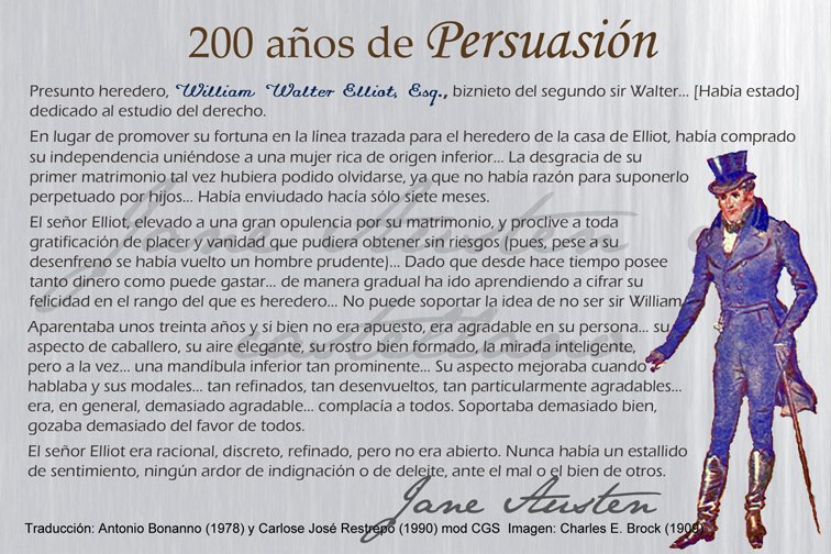 JAcastellano's tweet photo. #FridayAnne #JaneAusten #Persuasion #Persuasion200 #CharlesEBrock - El señor William Walter Elliot, el presunto heredero. Tan camalénico para agradar [casi] a todos, pero en el fondo sin corazón ni conciencia. https://t.co/LJ0jXduiPK