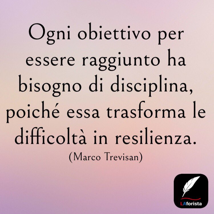 Libero Arbitrio T Co Pbmo3fxp5o Frasi Aforismi Riflessioni Citazioni Pensieri Disciplina Difficolta Resilienza Liberoarbtrio Marcotrevisan Ogni Obiettivo Per Essere Raggiunto Ha Bisogno Di Disciplina Poiche Essa