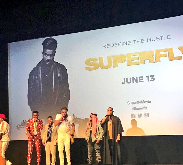 iamtonthedon's tweet photo. About last night🎥 Got to be one of the first people in Atlanta to see @SuperflyMovie 💪🏽#publicistlife #thetoppsprfirm #drron https://t.co/D2Xuf9lXA0