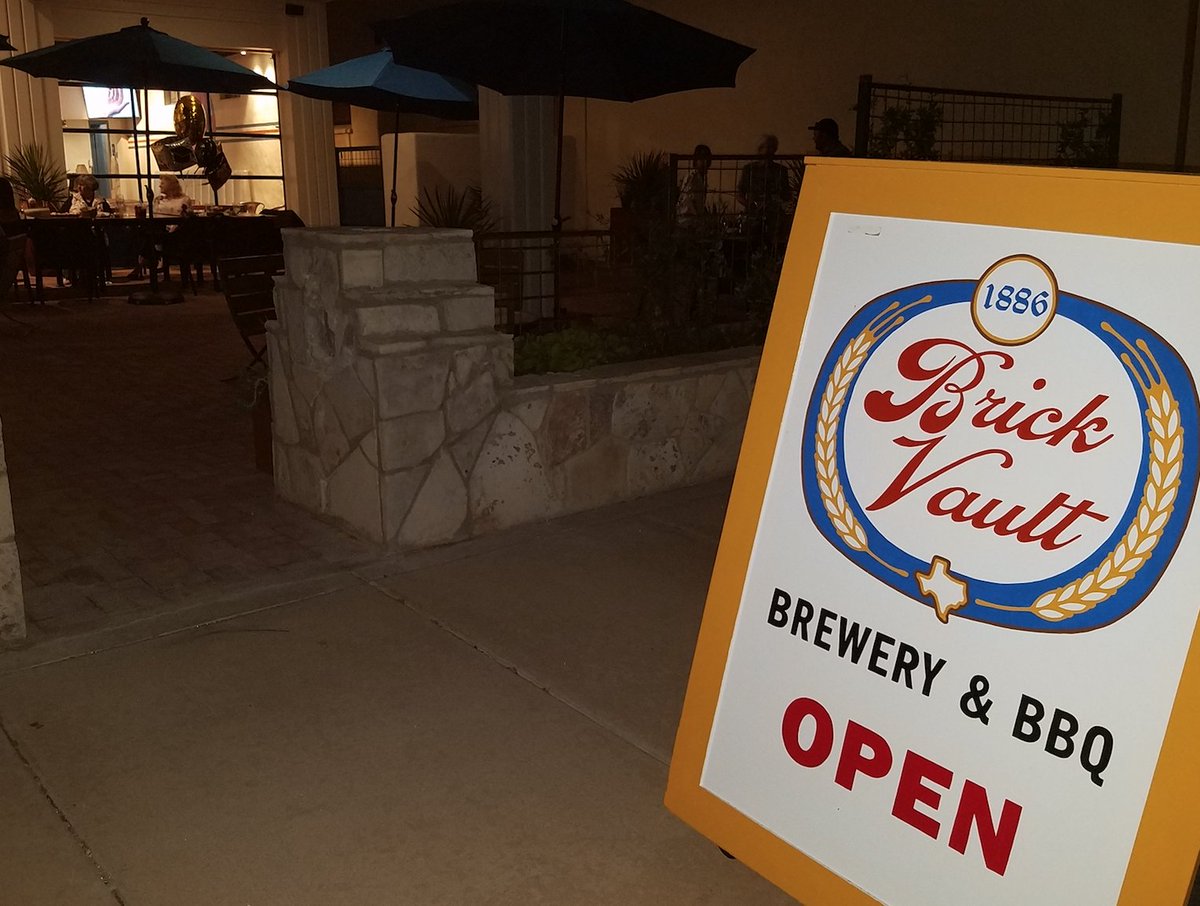 visitbigbend's tweet photo. Check out Marathon’s Brick Vault BBQ and Brewery, open Thurs-Fri 4p.m. – 10 p.m. Sat noon – 10 p.m. and Sun noon – 5.
.
#ChowTime #TexasBBQ #TexasBrews #BrewsAndBBQ #MarathonTX #VisitBigBend https://t.co/X6deGohdmy