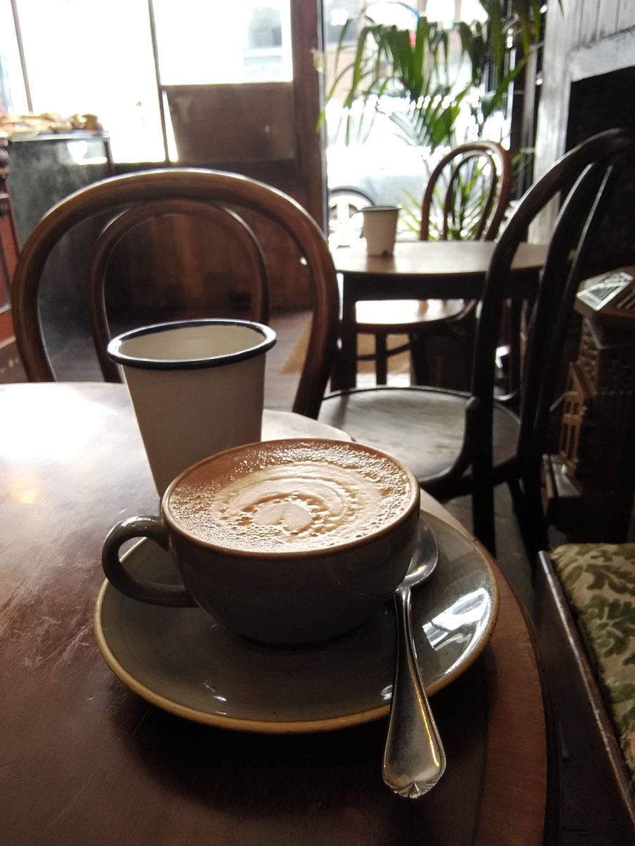 LondonersLondon's tweet photo. Today's 1st #UniquelyLondon visit was for a #Coffee at the #Victorian #CoffeeShop with the appropriate name of #SyrupOfSoot (Again on @instagram but not on @TwitterUK dear @TwitterMktgUK) just opposite the @britishmuseum. Surprisingly not a #Tourist destination. #50YearsOfTrying https://t.co/DNaNPKV4h4