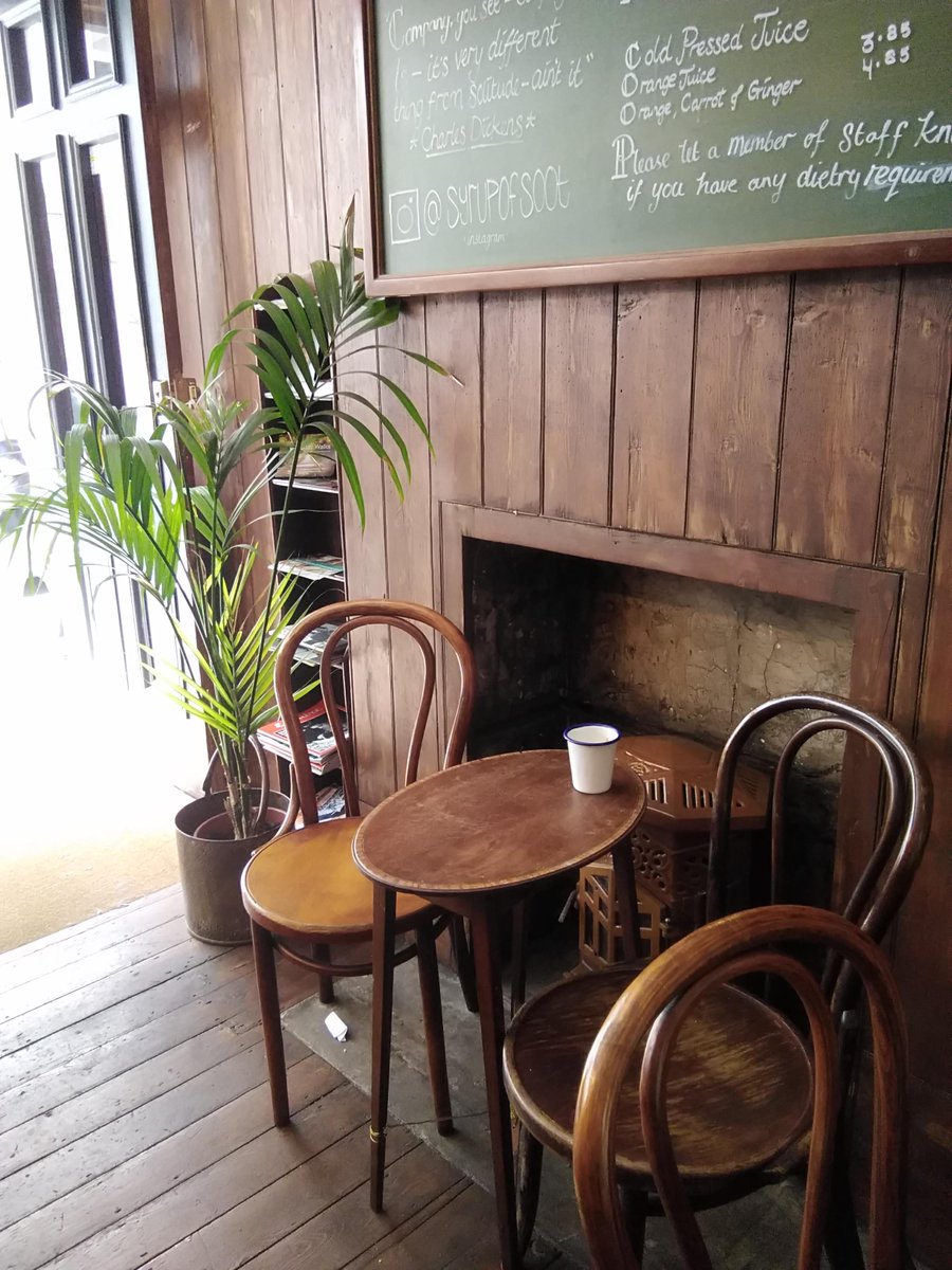 LondonersLondon's tweet photo. Today's 1st #UniquelyLondon visit was for a #Coffee at the #Victorian #CoffeeShop with the appropriate name of #SyrupOfSoot (Again on @instagram but not on @TwitterUK dear @TwitterMktgUK) just opposite the @britishmuseum. Surprisingly not a #Tourist destination. #50YearsOfTrying https://t.co/DNaNPKV4h4