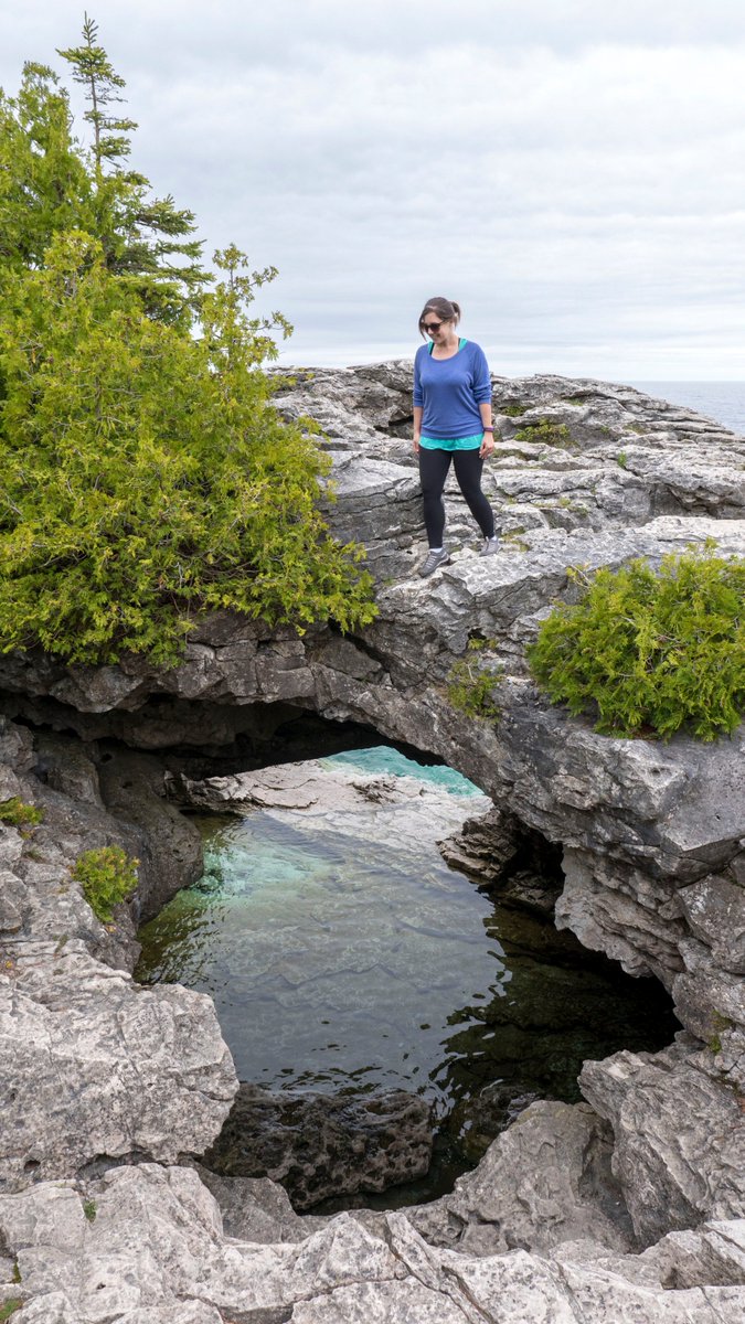 JustinLaurenXO's tweet photo. Turquoise waters and a gorgeous grotto...you don't have to travel far from Toronto to witness nature's brilliant marvels. We took our @enterprise car to Tobermory to explore! Use promo code CarShareSocial2018 to try #EnterpriseCarShare. Learn more: https://t.co/oXXPnzBvv5 #ad https://t.co/Vppa42SoFs