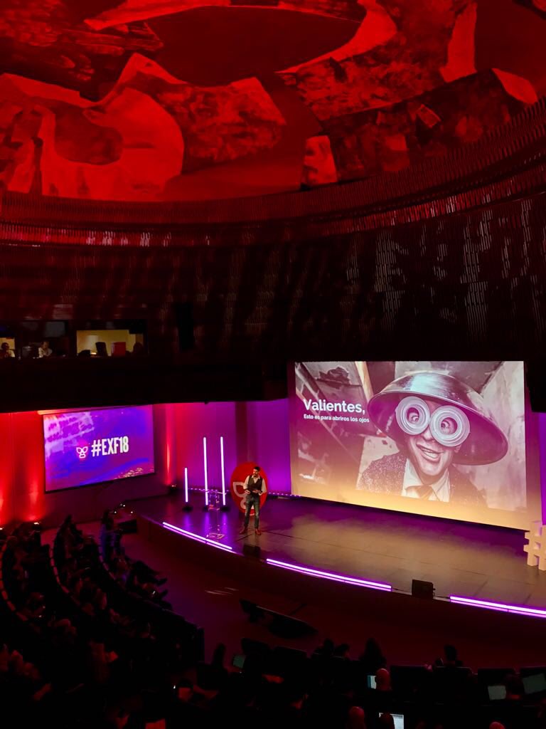 Estos días en Madrid huele a innovación #ex18 #madrid #experiencedesign