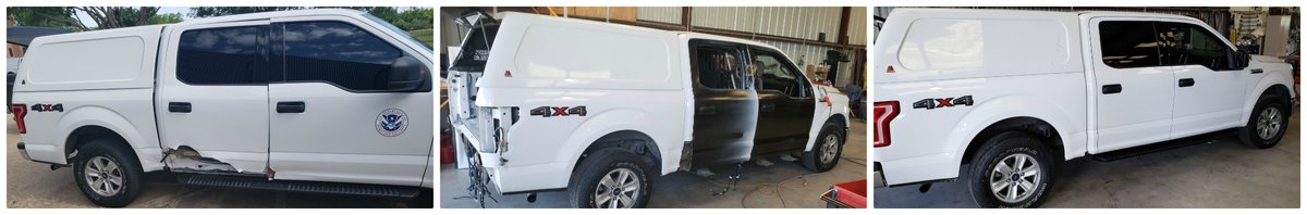 CenTXCollision's tweet photo. Ouch! Because trucks can't have bandaids, we get them fixed right up. https://t.co/Fq7VMMtpHG