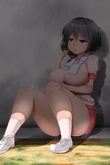 休憩中の仄ちゃん 