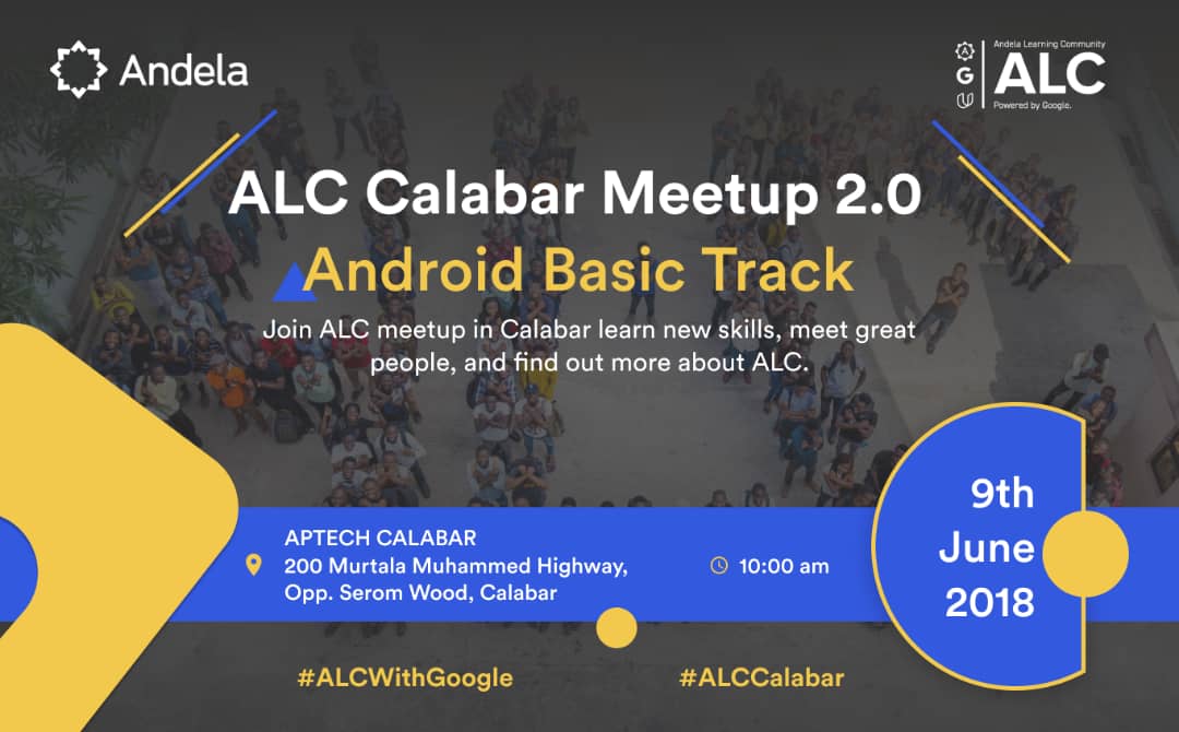 Nashella29's tweet photo. Less than 24hrs to Calabar ALC Meet up 2.0. Wow!!
Don't miss out☝

#Alcwithgoogle3 
#ALCwithGoogle
#TIA 
@thompson_nsikak 
@Auwalms_ 
@matt_chuks 
@Andela_Nigeria 
@udacity 
@googleafrica https://t.co/7zZwNbIxY4