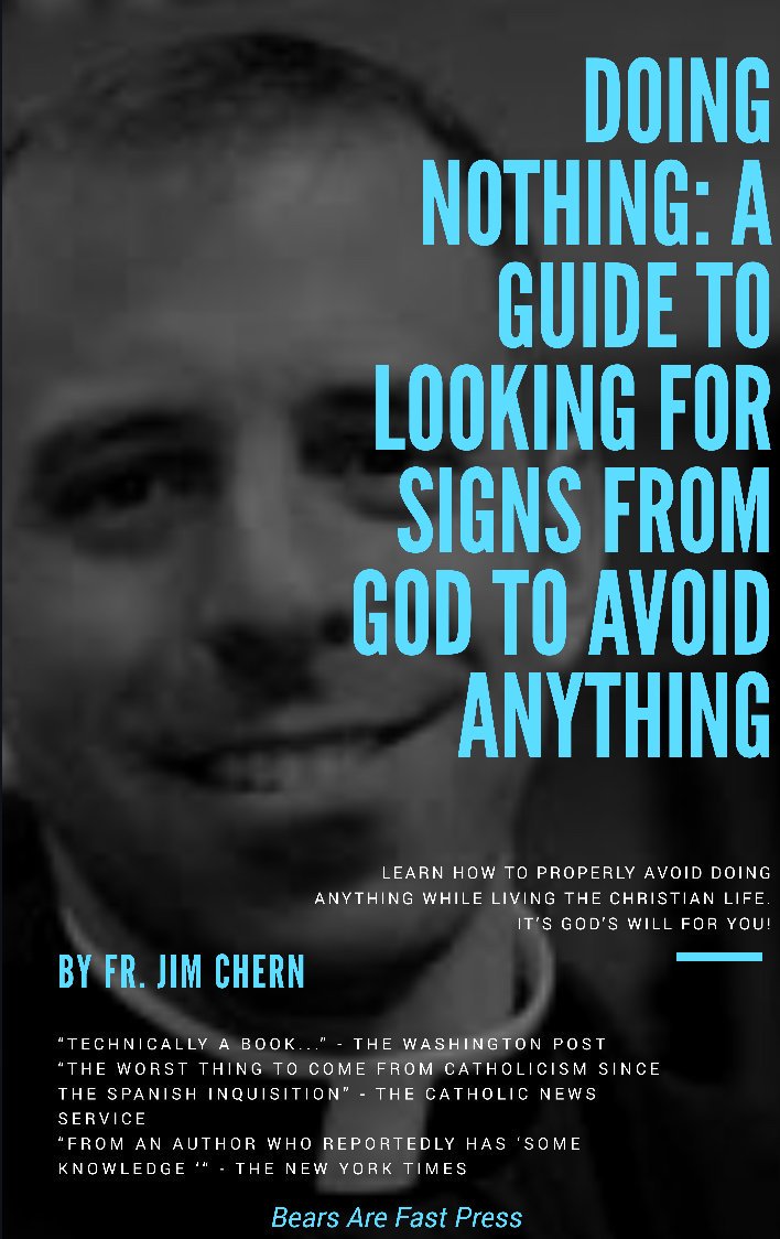 BAF_Press's tweet photo. Big thanks to The Catholic Guy Show for mentioning Fr. Jim’s book on yesterday’s show!

It is our pleasure to publish mediocre religious books from obscure elderly people no sane person has ever heard of!

@catholicguyshow @FatherJimChern @linorulli https://t.co/iM7SFEuhRf