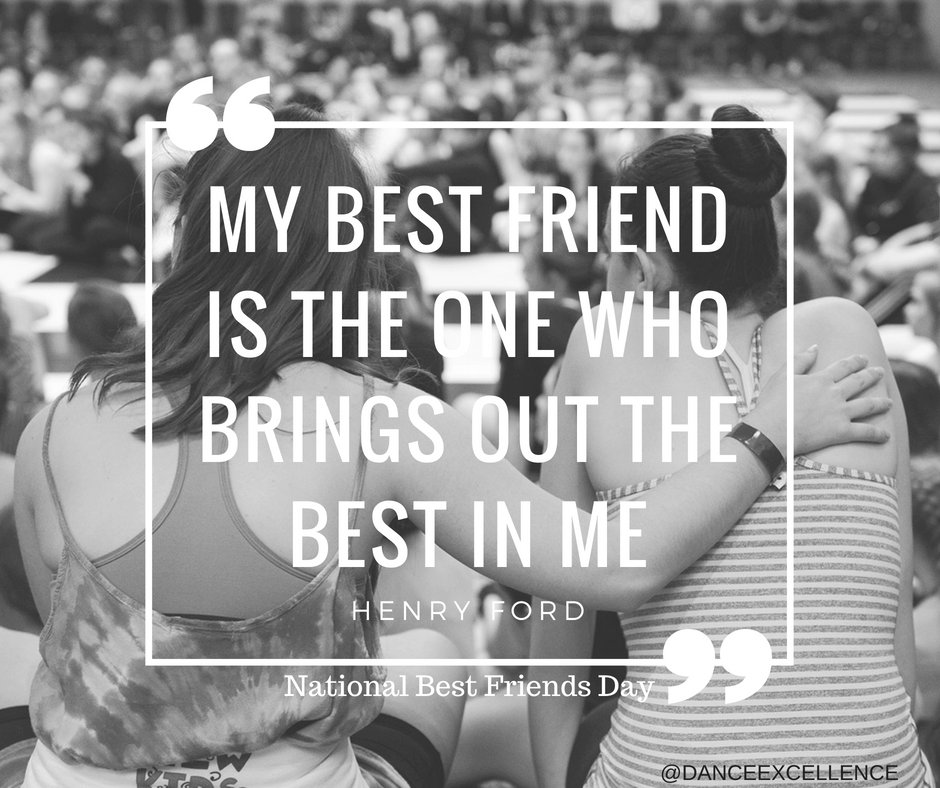 DanceExcellence's tweet photo. National Best Friends Day! https://t.co/Z8QFOklFRo