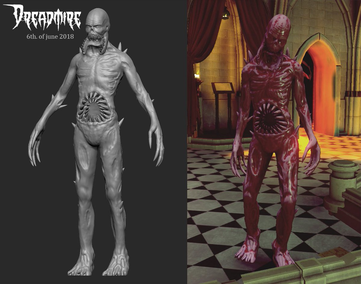 PlayDreadmire's tweet photo. DEVBLOG 32 - https://t.co/ICMEVkbpEw #dkgame #indiedev #gamedev #VR https://t.co/2zezVYmNKB