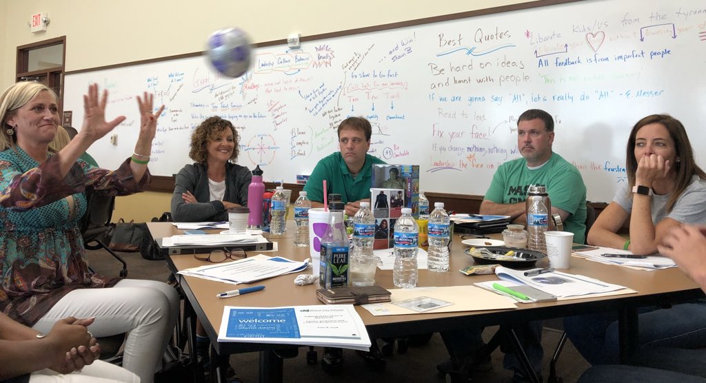 cooperlearns's tweet photo. I am so excited about our work today with Tommie Lewis &amp; Make it Plain as we dive deep into #equity &amp; #inclusion with excellence in our @MasonSchools #culture  at our Leadership Recharge #MasonLearns https://t.co/qSz6S4WPYo