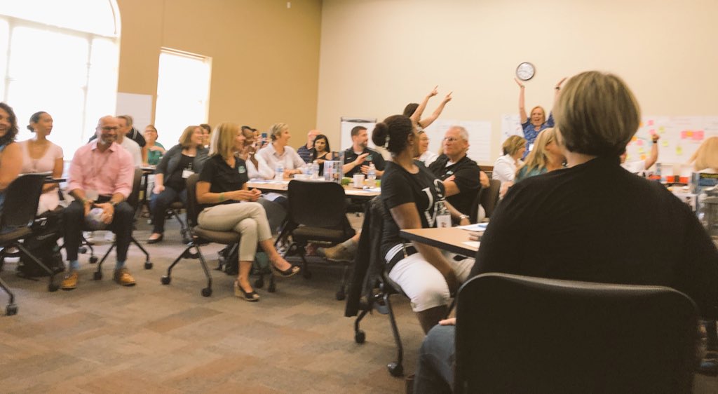 cooperlearns's tweet photo. I am so excited about our work today with Tommie Lewis &amp; Make it Plain as we dive deep into #equity &amp; #inclusion with excellence in our @MasonSchools #culture  at our Leadership Recharge #MasonLearns https://t.co/qSz6S4WPYo