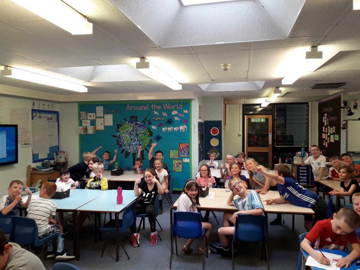 BIMuddling's tweet photo. Had a great time explaining maths in engineering to a group of year 5's.   Had some tricky questions to answer!  I'll be back for bridge  building! @Elworth_Hall @WSP_UK https://t.co/Jj6b2xyP6N