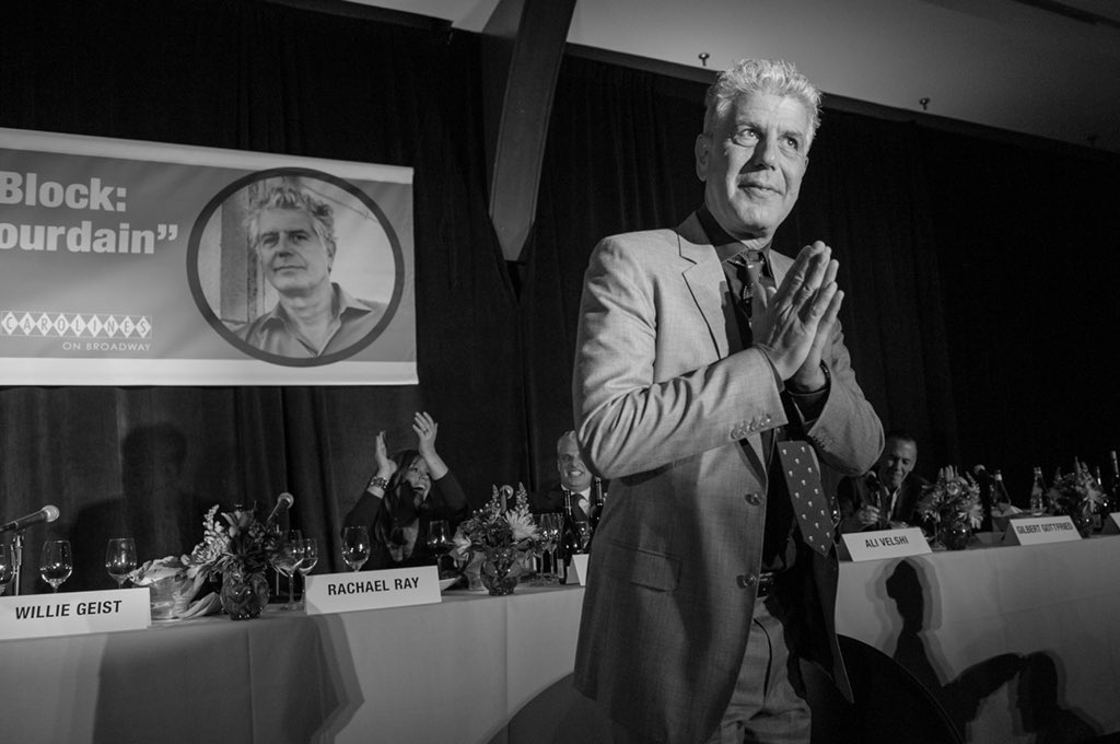 We are deeply saddened by the tragic loss of our friend and industry icon Anthony Bourdain. His incredible contribution to the culinary world and NYCWFF will never be forgotten. Our thoughts and prayers are with friends, family &amp; the entire culinary community.
