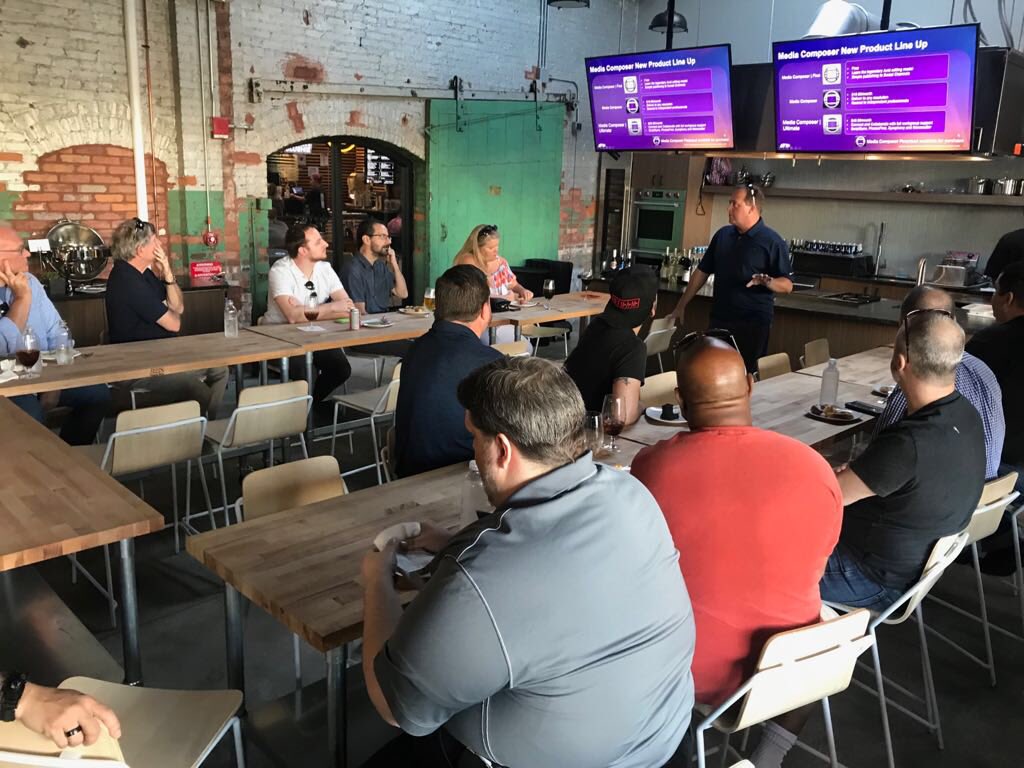 GLOOKAST's tweet photo. We’ve had fun joining @Avid and @Burstdotcom on the @CISGRP Post-NAB Roadshow! Some great people and great conversations over some drinks in a unique location. Let’s do it again soon! #BroadcastEvents #BroadcastSolutions #Broadcast #BroadcastWorkflows https://t.co/xmD4iMtGpl
