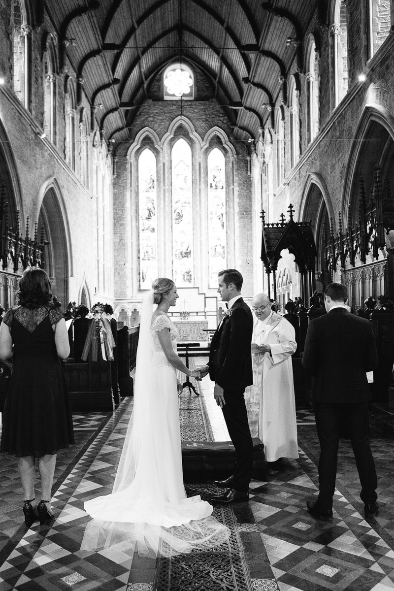 Real bride Ally looking STUNNING in a dress from Anna Georgina #theattic #realbride #weddingdress #annageorgina #bridal #irishwedding #weddingdressgoals