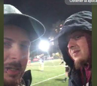 PapiTuitter's tweet image. Lamentable los episodios de #Violencia en el #PapiTwitter por desgracia no podemos identificar  a los agresores porque la foto no es clara y no podemos ver sus rostros, solo sabemos que fumaban drogas y se inyectaban marihuana y el de la derecha evitó dos goles #nuncamás