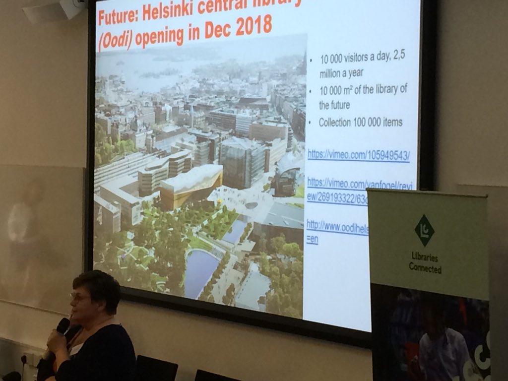 NewhamBookGirl's tweet photo. Can’t wait till the new Helsinki library opens in December @kativaan - I’m planning my visit to Finland 🇫🇮 now #scl18 @libsconnected https://t.co/fGjIyWiSBm