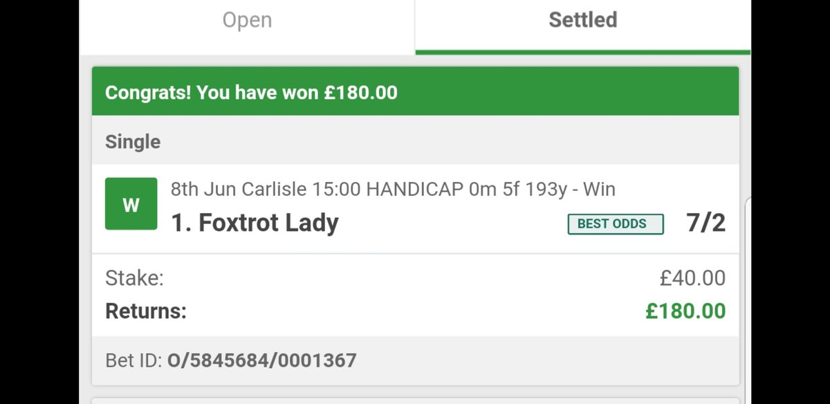 Pro_Horse_tips's tweet photo. Our first bet today has just hacked up for clients !

We are already up 25 points this month!

That's £250 profit if betting £10 per point stakes.

We only charge £20 a month.

One more to run today

#HorseRacingtips #HorseTips https://t.co/mReLI1FXsU