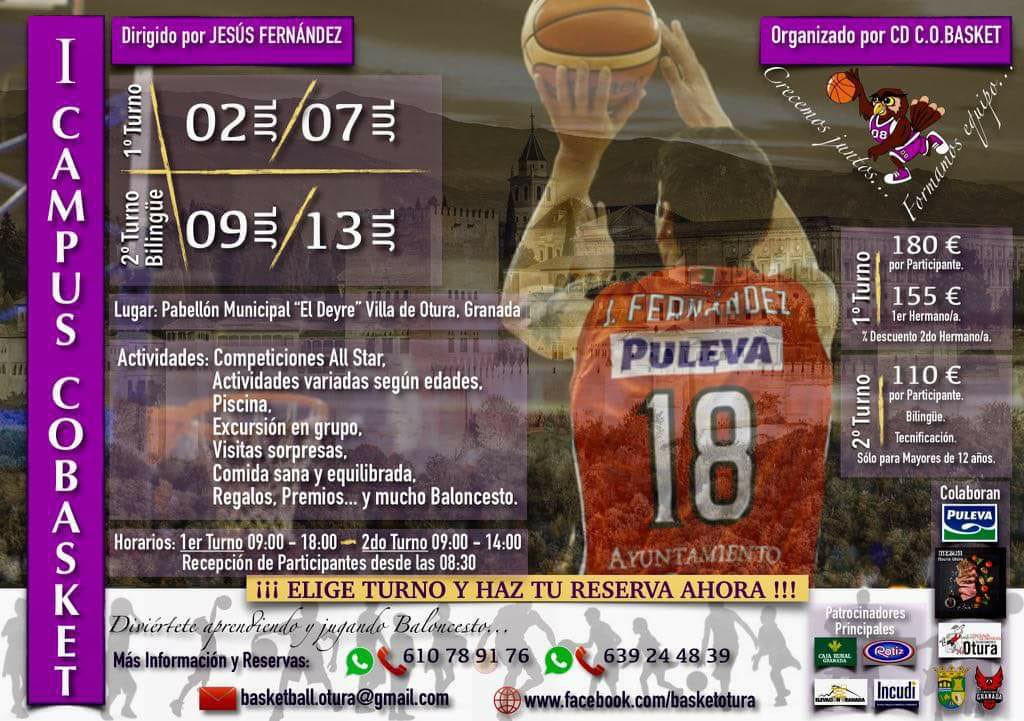 COBASKET_'s tweet photo. Sigue abierto el periodo de inscripción del 1 campus cobasket!!. Aún quedan plazas libreS. Os esperamos!!. #COBASKET https://t.co/JzhWL5fNn1