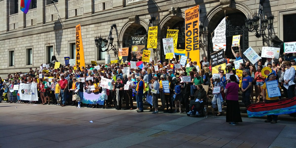 MassSierraClub's tweet photo. #Boston wants Mayor Walsh to #ActOnClimate!!  #WalktheTalkonClimate #USCM2018 @marty_walsh @austinfblackmon @SierraClub @RadioBoston @BosPublicRadio https://t.co/Ikvyl2SG0s