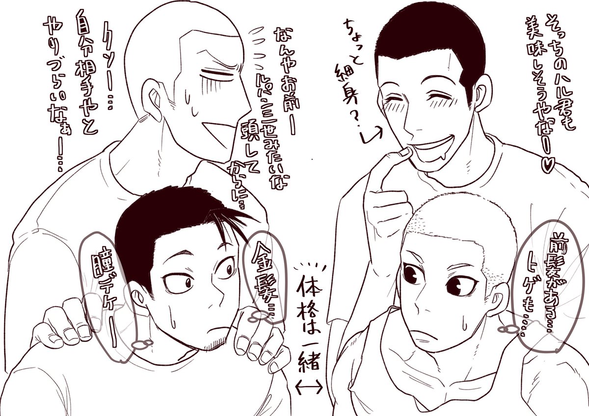 #キツジとハル君
1枚目が中学生の頃に描いてた絵です。 