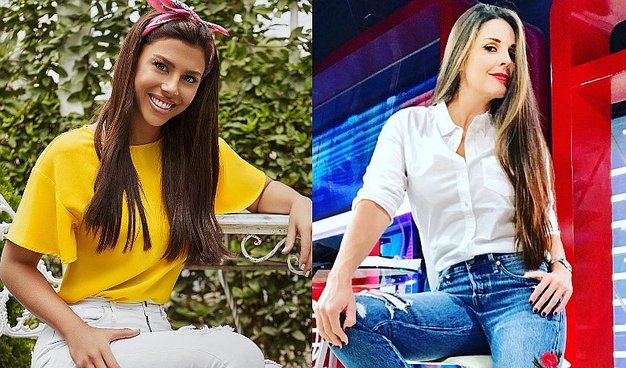 RIPMerino's tweet photo. .@Alondra_gms y @Rescribens se apuntan al color del año con bellos #looks
https://t.co/18e9PEst5h https://t.co/N7C56f9myl