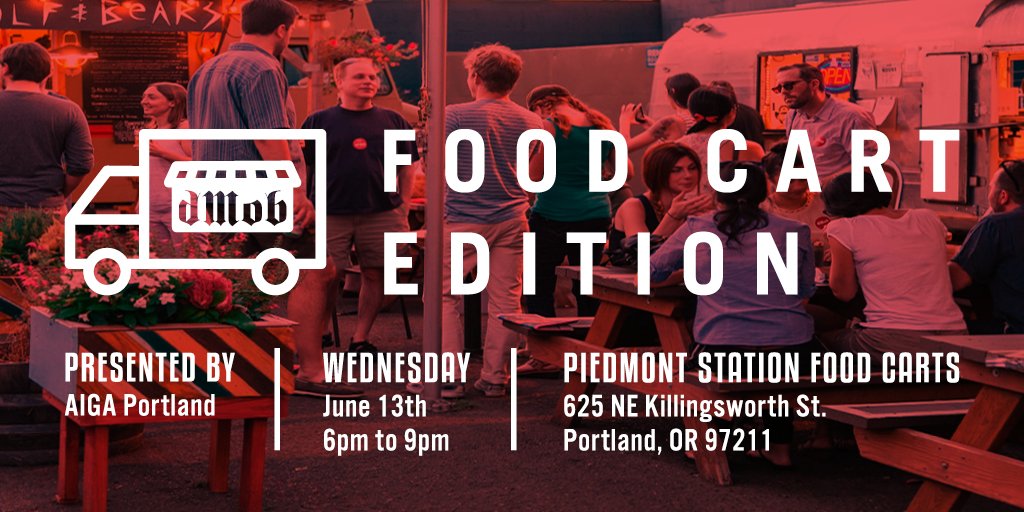 aigaportland's tweet image. AIGA PDX's June social dMob event is sure to be delicious! We're meeting @PiedmontPodPDX on Weds, June 13, 6-9pm!
goo.gl/bNJhf6 #dMob #aigapdx #aiga