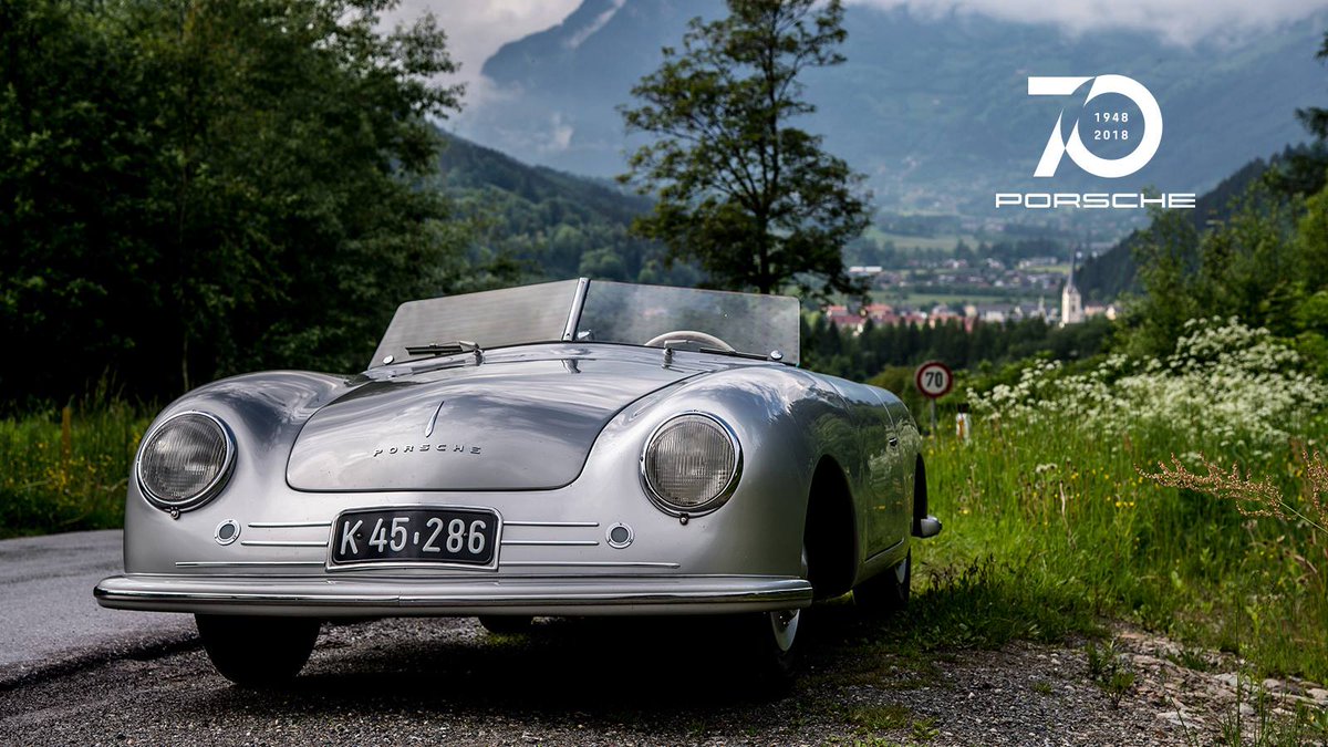 Today we’re celebrating our 70th anniversary! On this very day in 1948, the Porsche 356 "No. 1" Roadster was certified for road use. This is the day on which the Porsche brand was born.