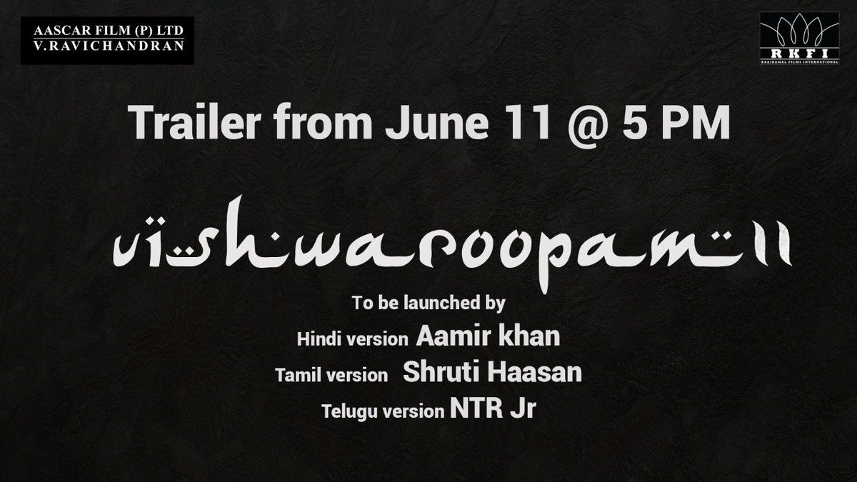 AndreaJermiahFC's tweet photo. #Visvaroopam2 Trailer
#Kamalhasan #AndreaJeremiah
@andrea_jeremiah https://t.co/fdaEwVOGPj
