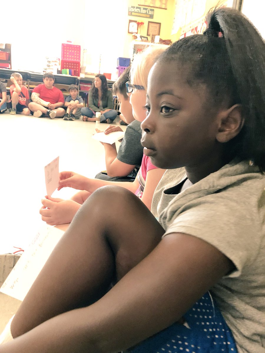 MissHart2nd's tweet photo. Thank you to @Carson3rd for letting these 2nd graders come to your classroom and ask your 3rd graders what 3rd grade is like.  We feel much better about going to 3rd grade! You guys rock! #CananadaiguaProud #PESinspires 💛 https://t.co/0awVkiBvCm