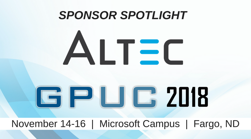 ISCorpMN's tweet photo. We're excited to have @DocLinkbyAltec as a returning sponsor for #GPUC2018!
Learn more about available GPUC 2018 sponsorship opportunities - https://t.co/UgiEbjl0Cx https://t.co/h5fNDcxUdx