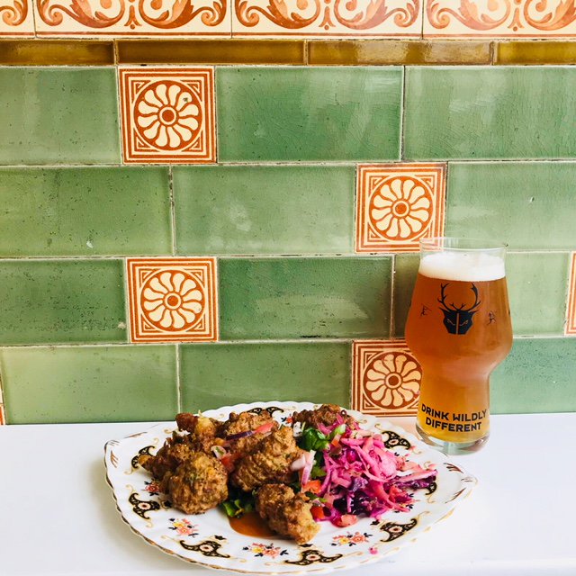 We've got that #FridayFeeling! <a href="/ArborAles/">ARBOR</a> Yakima Baby (an American IPA) paired with our #SaltFish gateau is a match made in heaven, but don't just take our word on it. . .