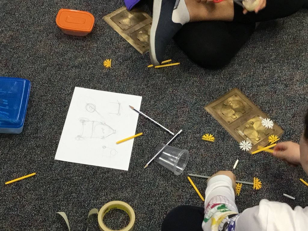 CoachC_AFPE's tweet photo. Gr.6 @SpheroEdu chariot design challenge. Next step, testing and design revisions. #AF_STEAM @AF_Eagles #DMUSD https://t.co/Wf1F0G8kiR