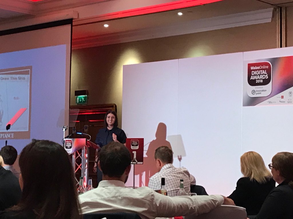 mel_sherrington's tweet photo. @Aimee_Bateman loved the key note - a unique delivery and unlike one I've heard before! Great to see such a great example of female entrepreneurship #inspirational #nohatershere https://t.co/fiP1ZqDy4y