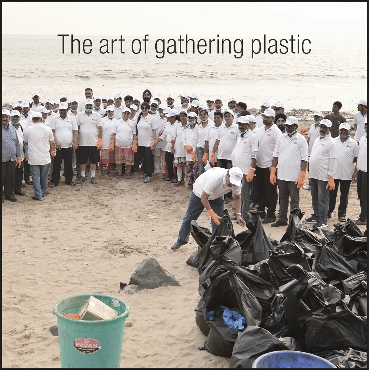 Rekoop_pet's tweet photo. In Mumbai, people from all walks of life came together for the world's largest beach cleanup.
Thousands of tons of plastic and waste was handpicked from the beach.
#WorldOceansDay #REKOOP #Ocean #InnovateToClean #BeatPlasticPollution #Sustainability #ThinkGreen #PlasticPollution https://t.co/WM0pd56S3a