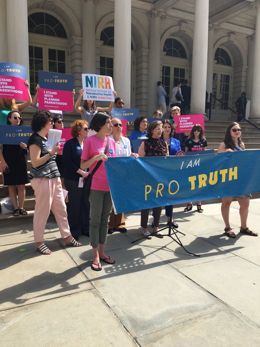 nirhealth's tweet image. .@helenrosenthal: “I’m here today to say I too am #protruth”. Thank you for standing up for New Yorkers’ right to access honest and compassionate medical care.