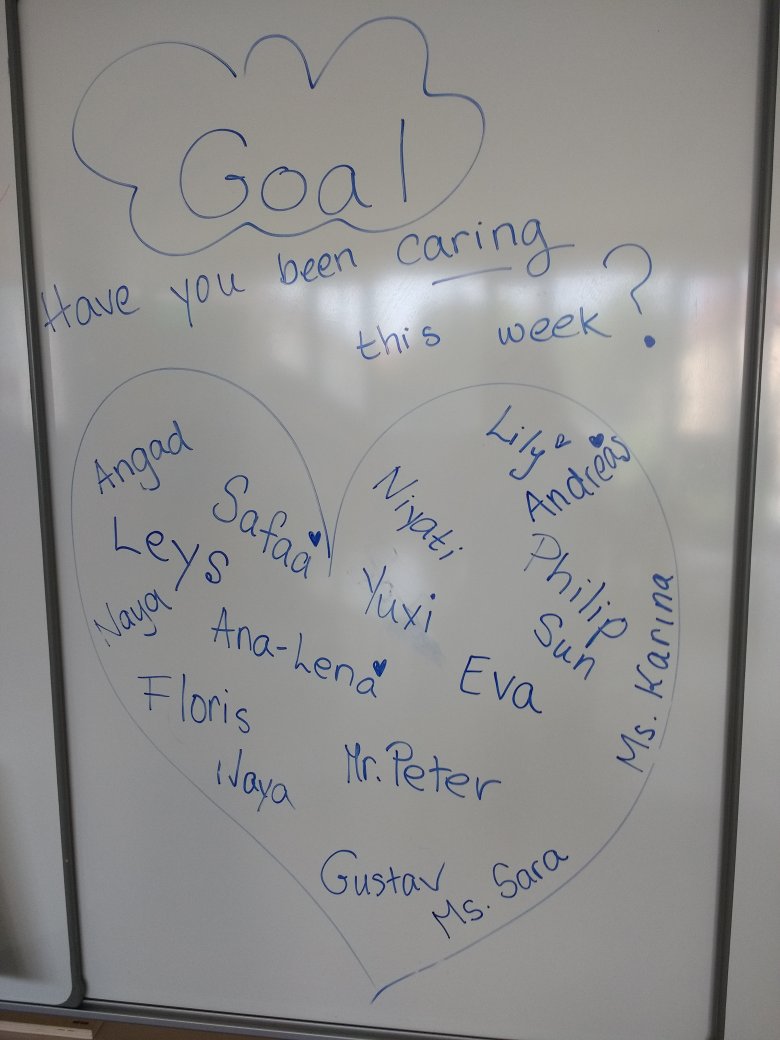 SaraECuevas's tweet photo. We all reached our goal this week!  #keepitsimple #BISpyp #bislearns https://t.co/KarseN5ww6