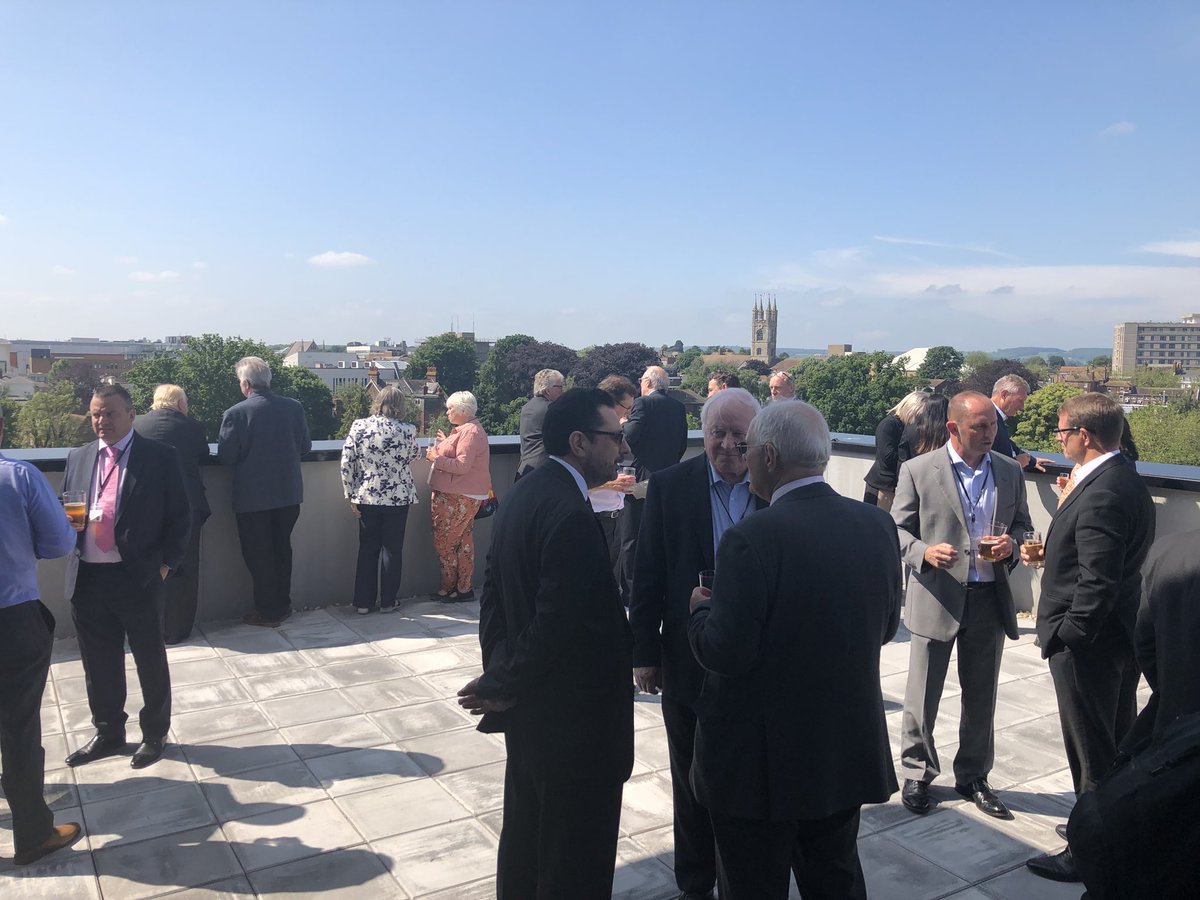 Quinn_Estates's tweet photo. Beautiful day for it! Our guests are on the top floor, catching up over a cold drink of @ChapelDownWines, @CuriousBrewery or @BiddendenVine and admiring the views from the top floor of #Connect38 in #Ashford. https://t.co/ez4c5gxnka